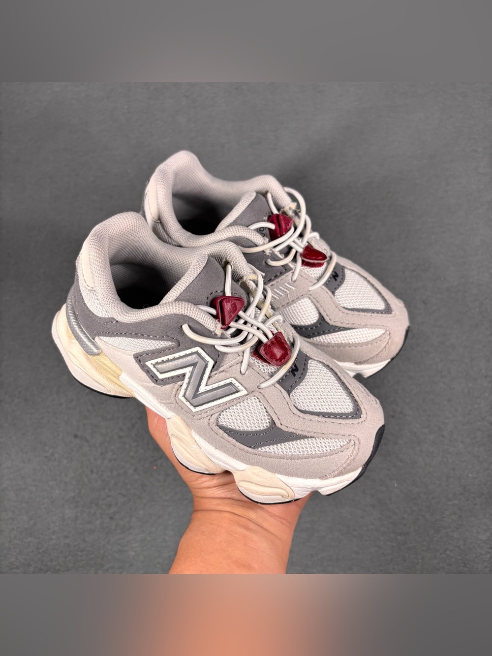 New Balance 9060 Toddler
Castle Rock/Raincloud size 9C